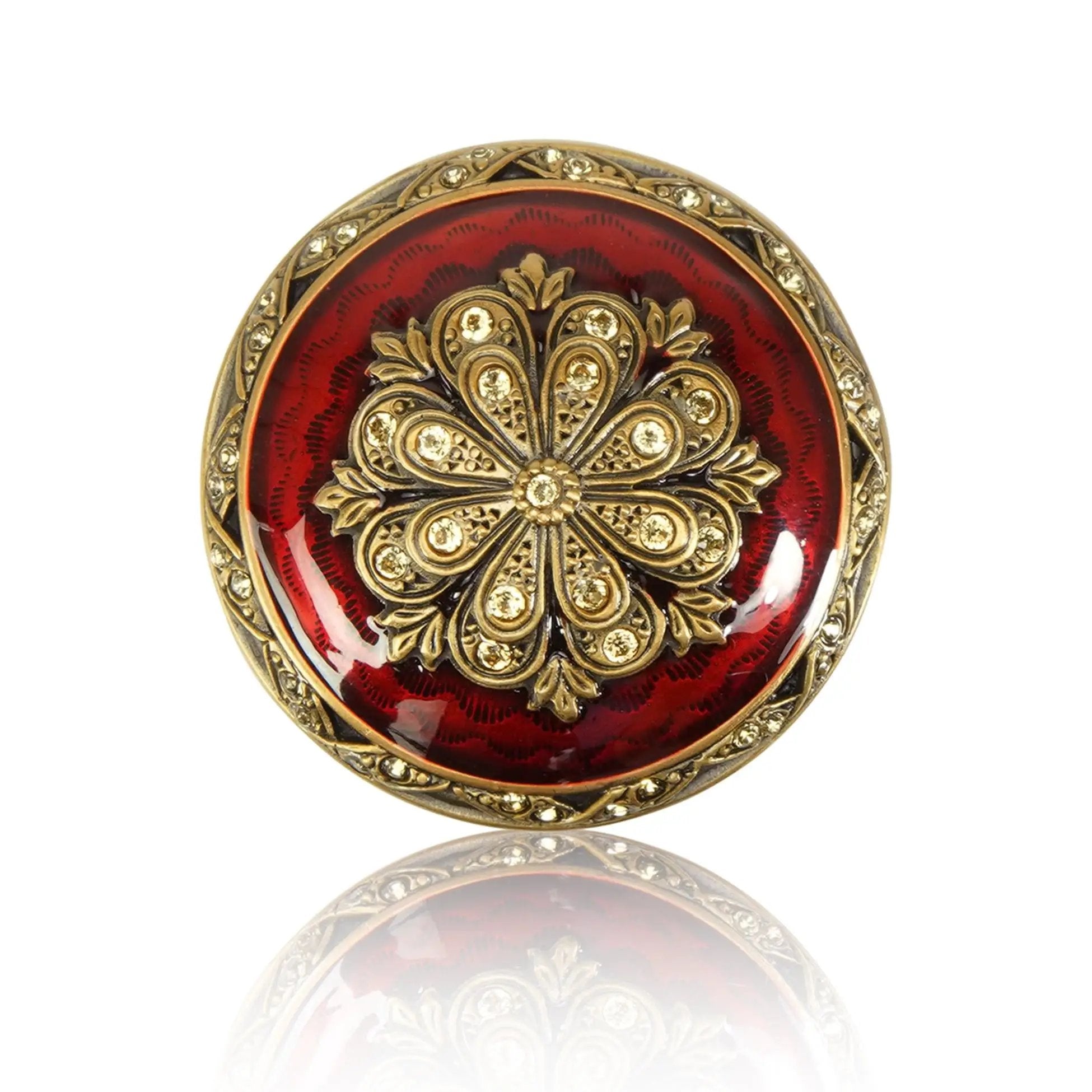 museum gold knob