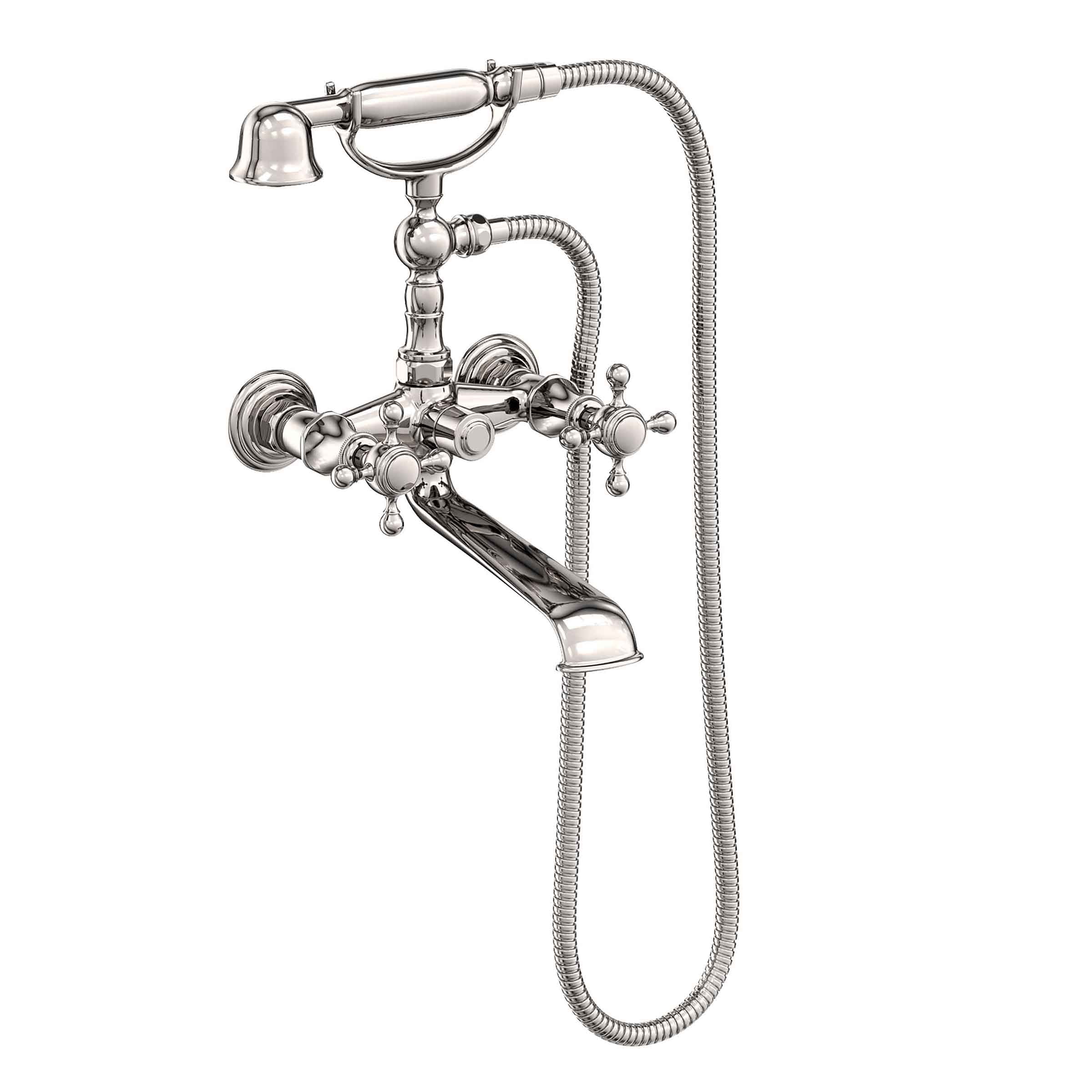 Newport Brass Victoria Exposed Tub & Hand Shower Set - Wall Mount
