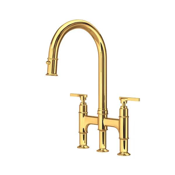 Rohl Southbank Pull-Down Bridge Kitchen Faucet by Rohl