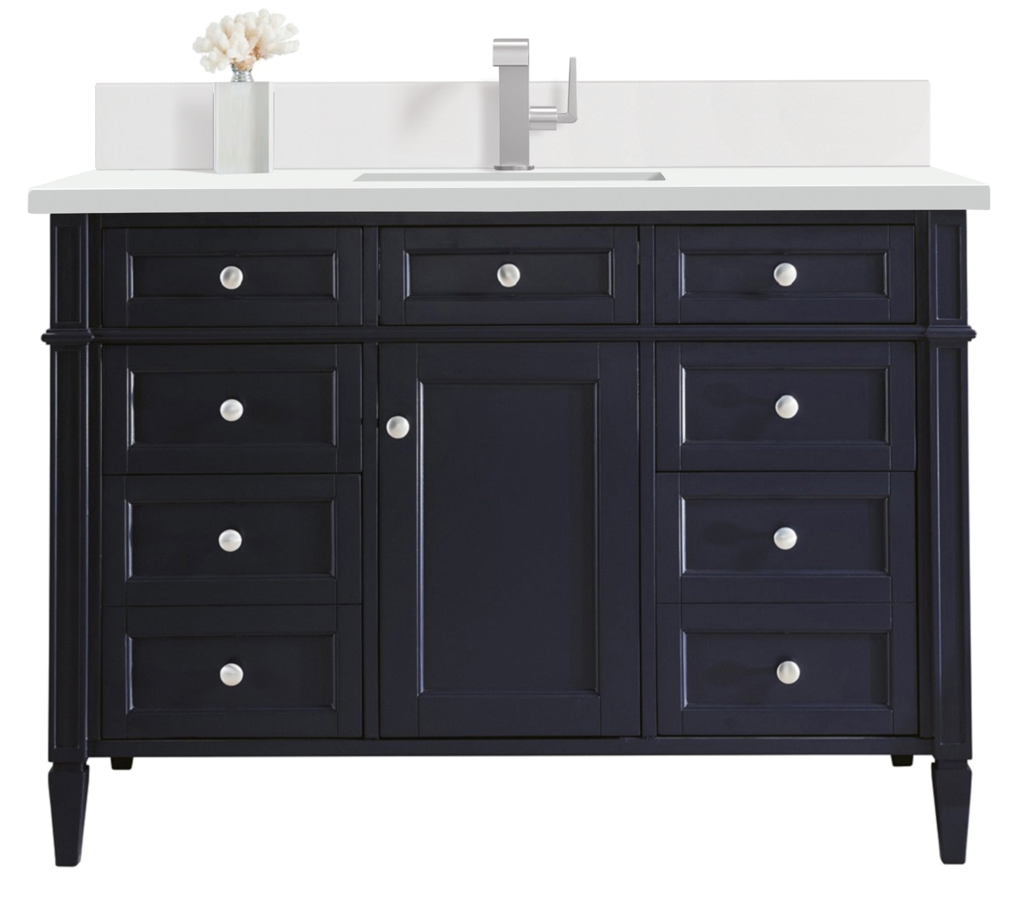 James Martin Brittany 48" Single Vanity Set - Victory Blue by James Martin Vanities