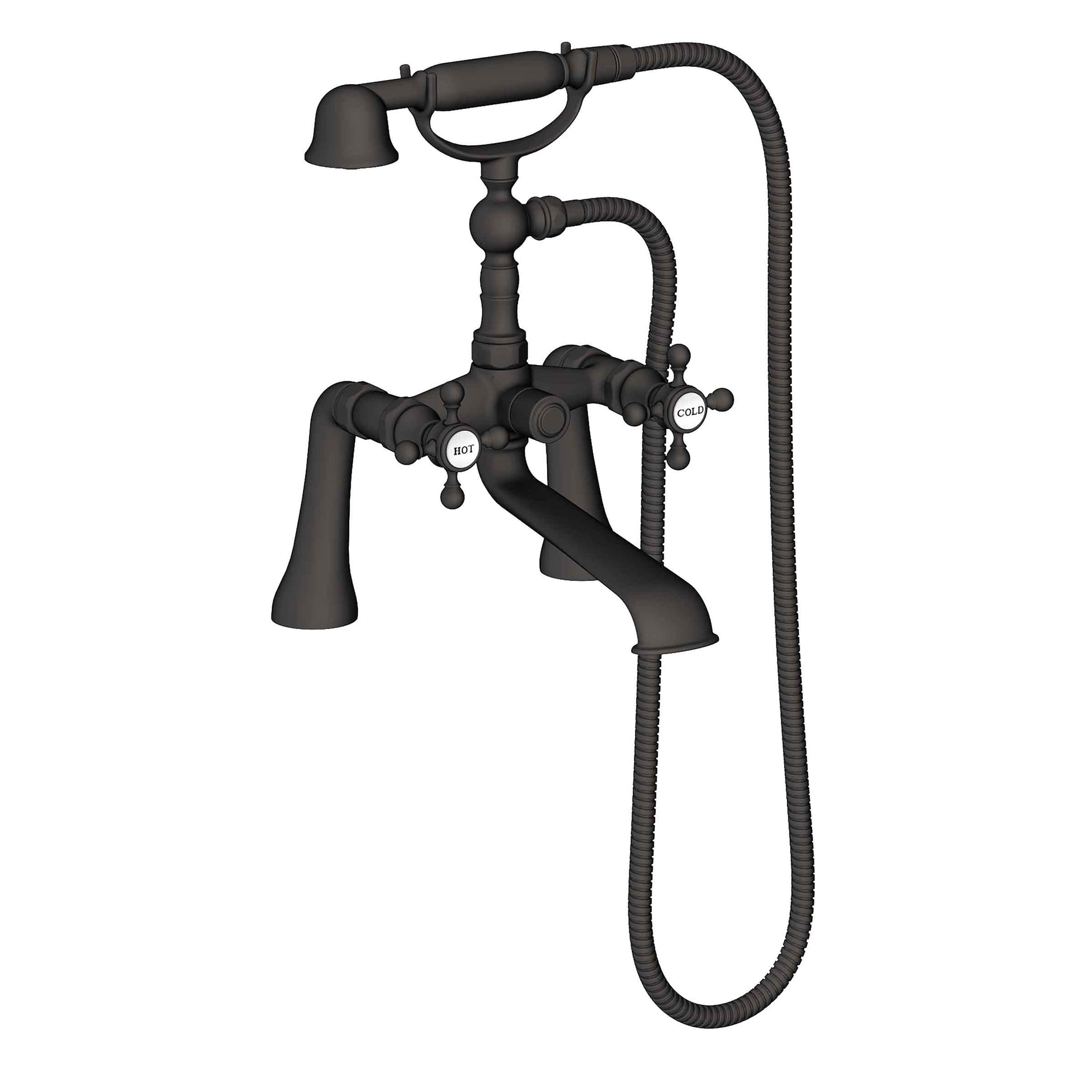 Newport Brass Astor Exposed Tub & Hand Shower Set - Deck Mount