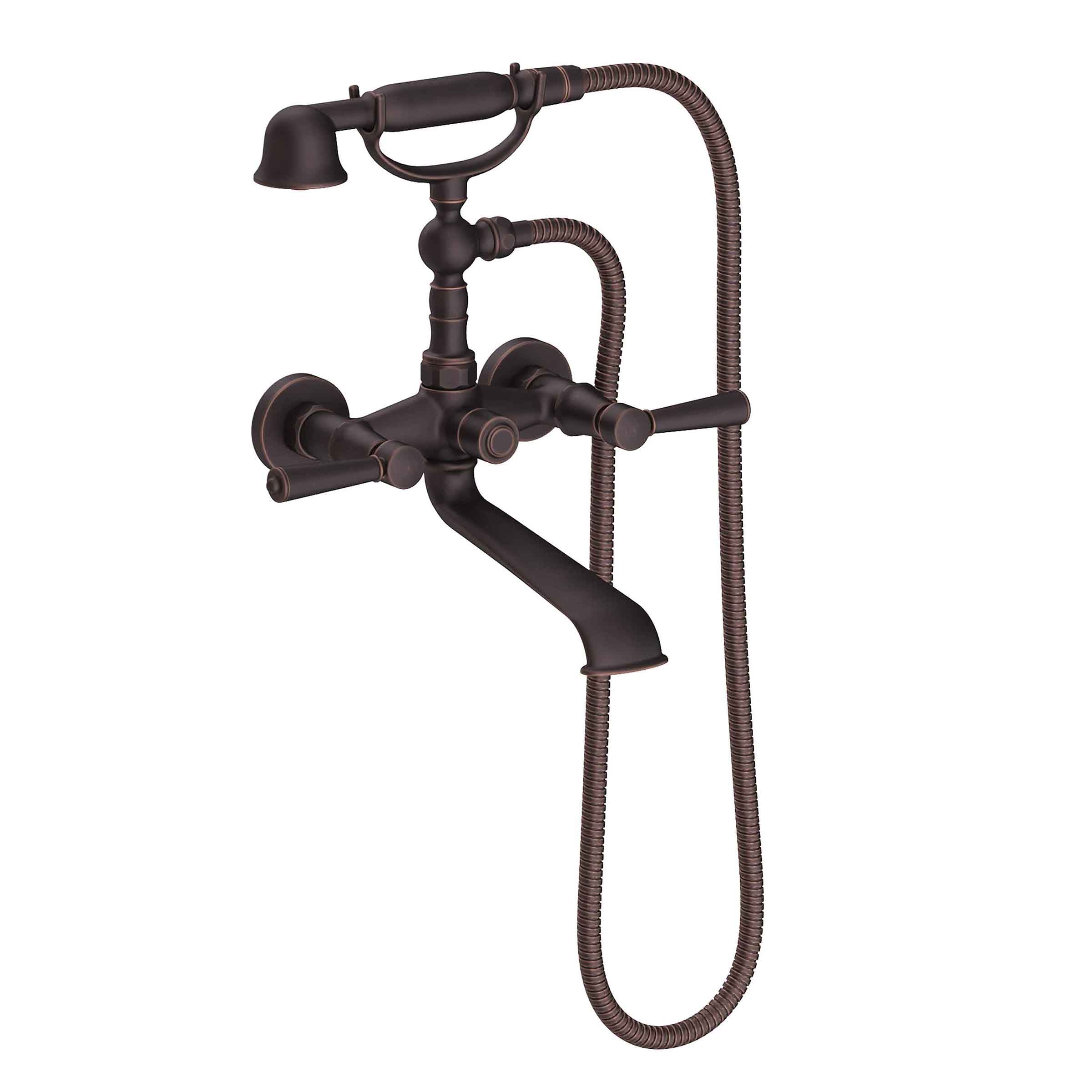 Newport Brass Metropole Exposed Tub & Hand Shower Set - Wall Mount
