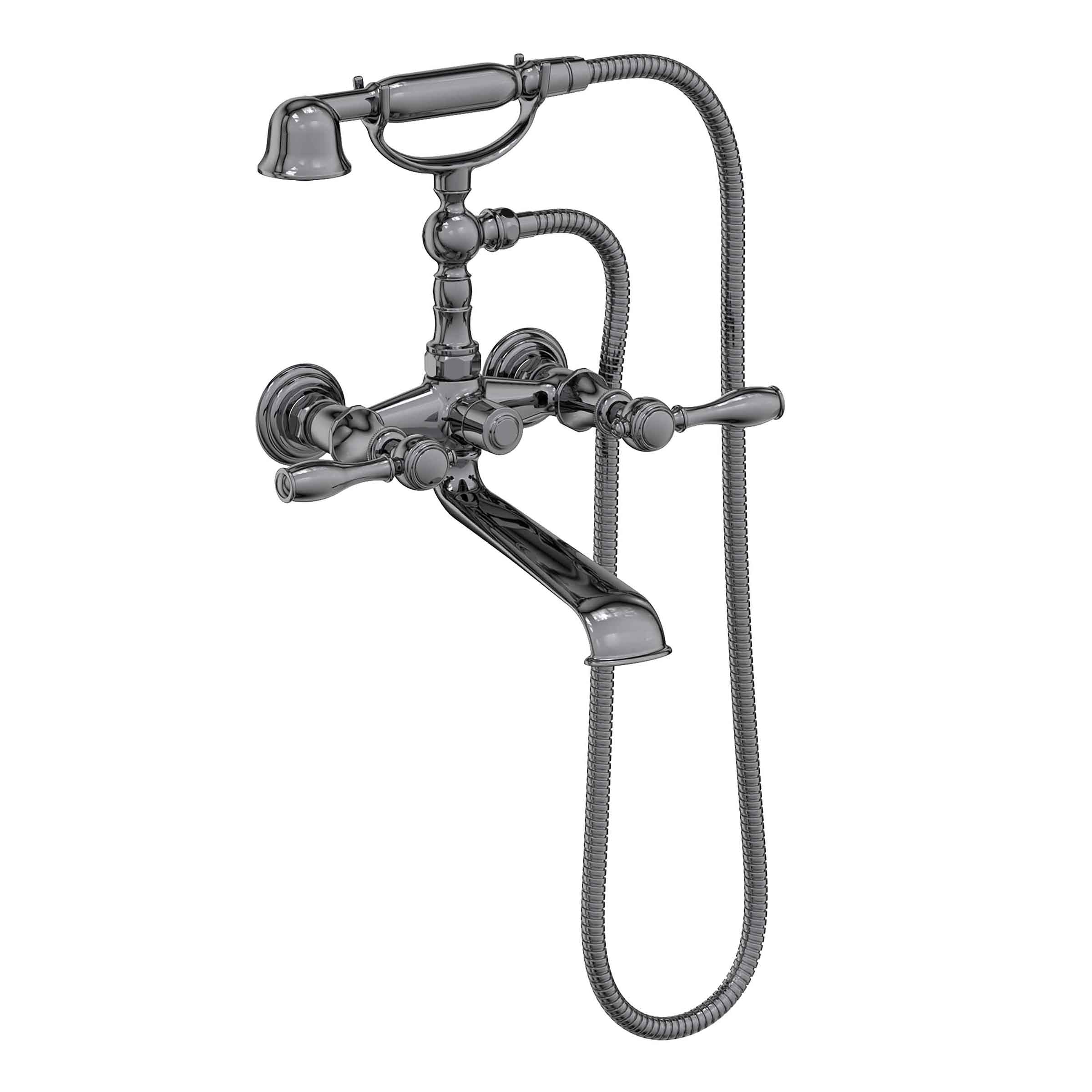 Newport Brass Victoria Exposed Tub & Hand Shower Set - Wall Mount