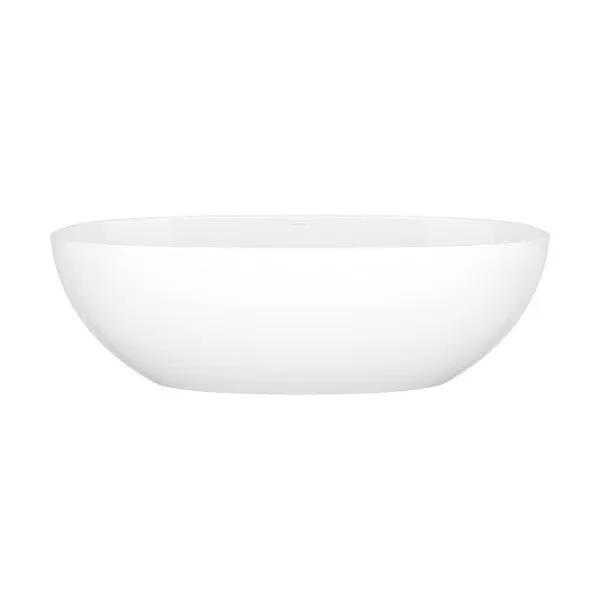 Victoria + Albert Barcelona 71" x 34" Freestanding Soaking Bathtub With Void - No Overflow by Victoria and Albert