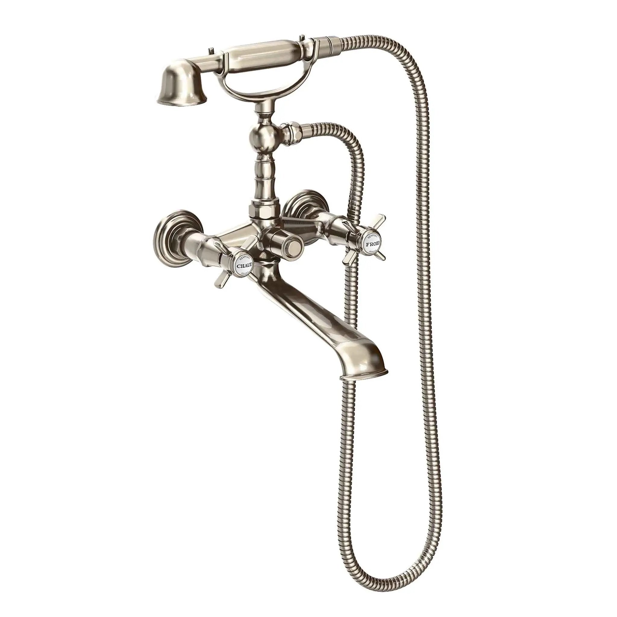 Newport Brass Fairfield Exposed Tub & Hand Shower Set - Wall Mount by Newport Brass