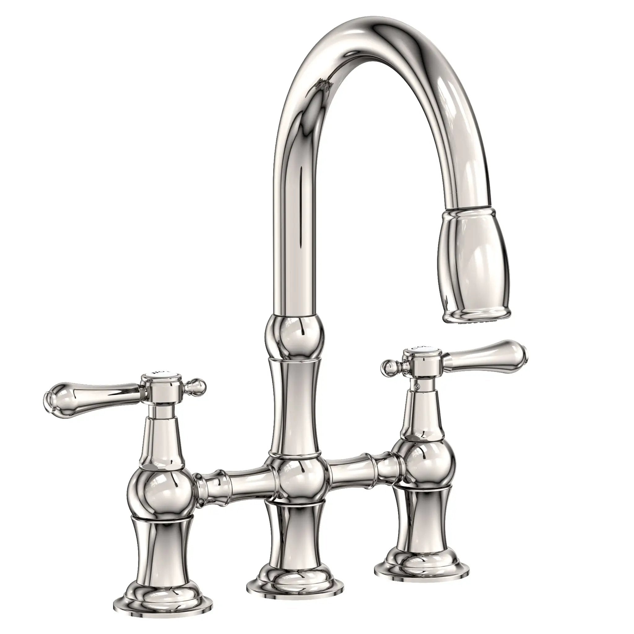 Newport Brass Chesterfield Kitchen Bridge Pull-Down Faucet by Newport Brass
