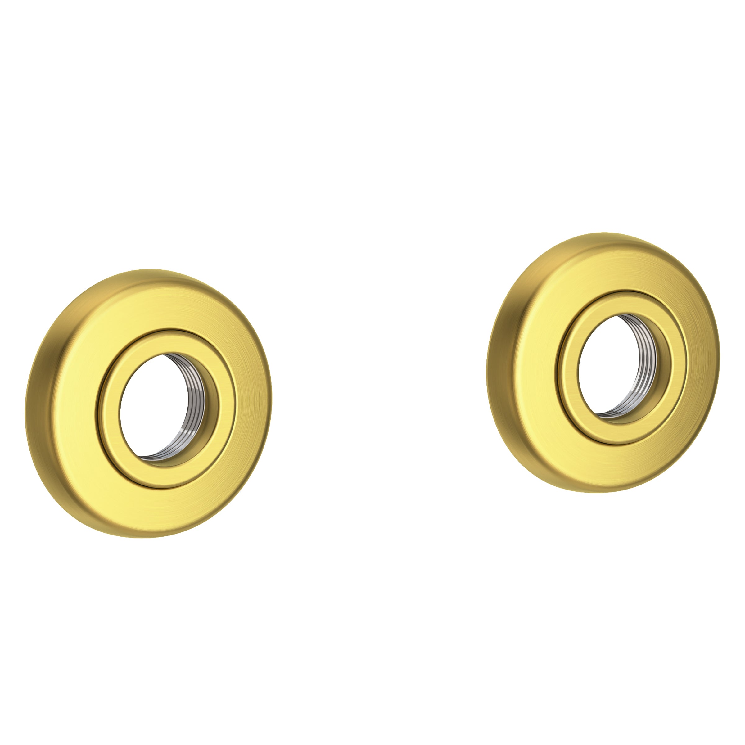 Newport Brass East Linear Grab Bar Decorative Rings & Mounting Kit