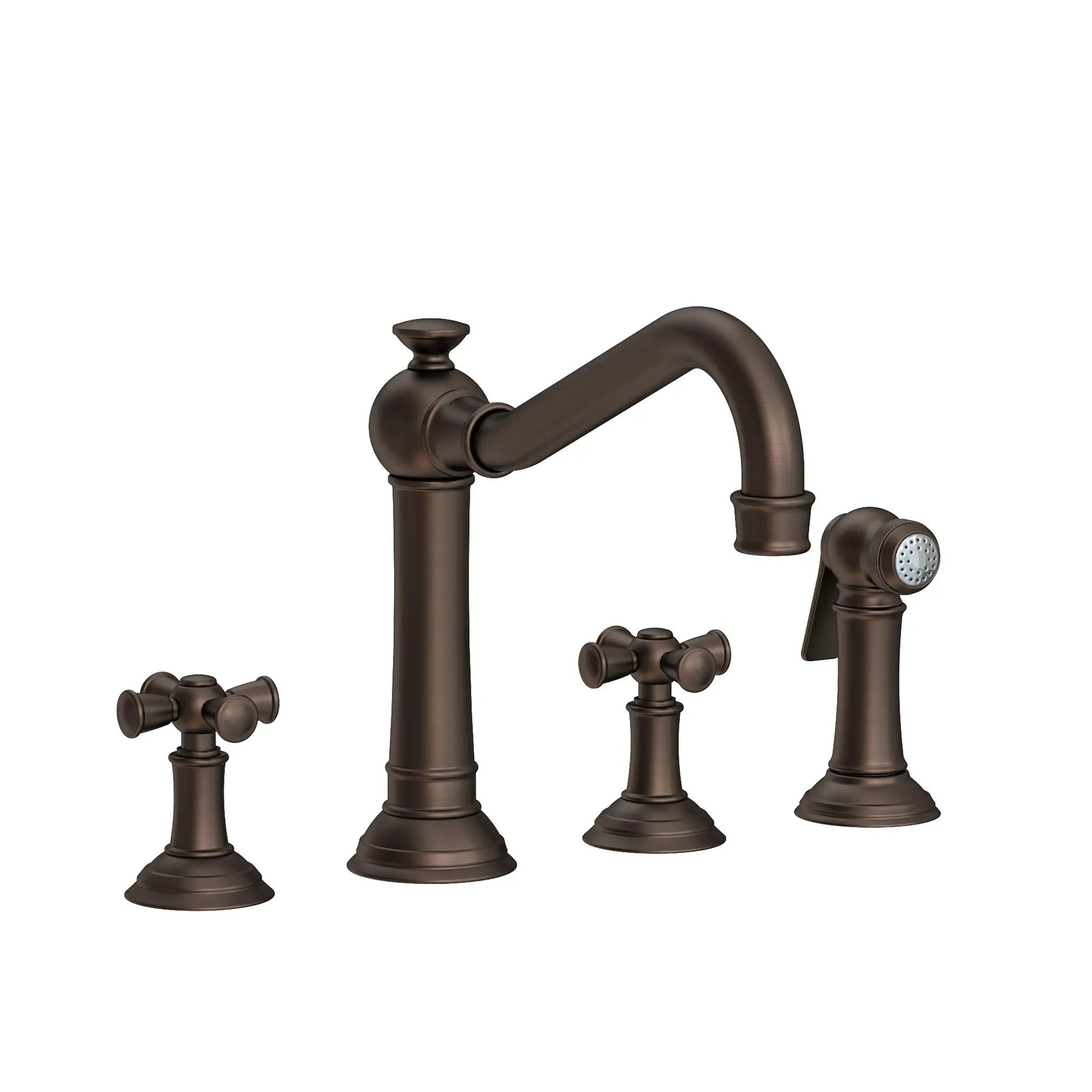 Newport Brass Jacobean Kitchen Faucet with Side Spray by Newport Brass