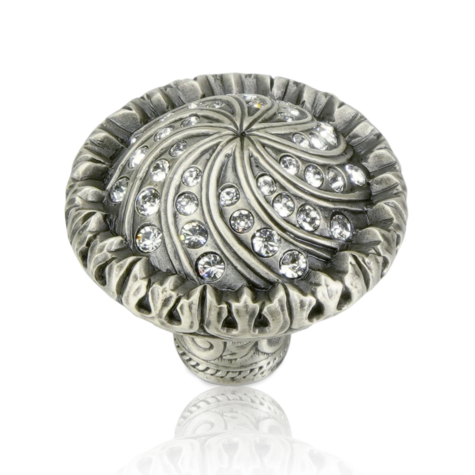 Edgar Berebi Clear Crystal Fontainebleau Knob