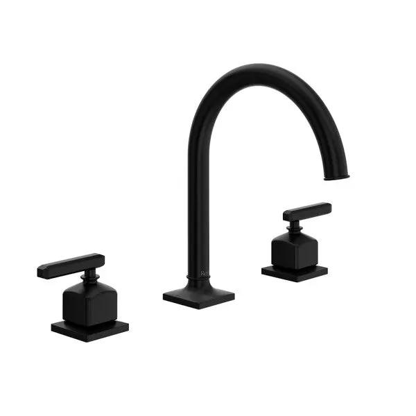 Rohl Apothecary Widespread Lavatory Faucet with C-Spout by Rohl