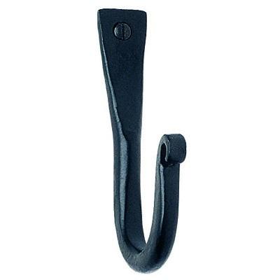 black wrought iron single hook