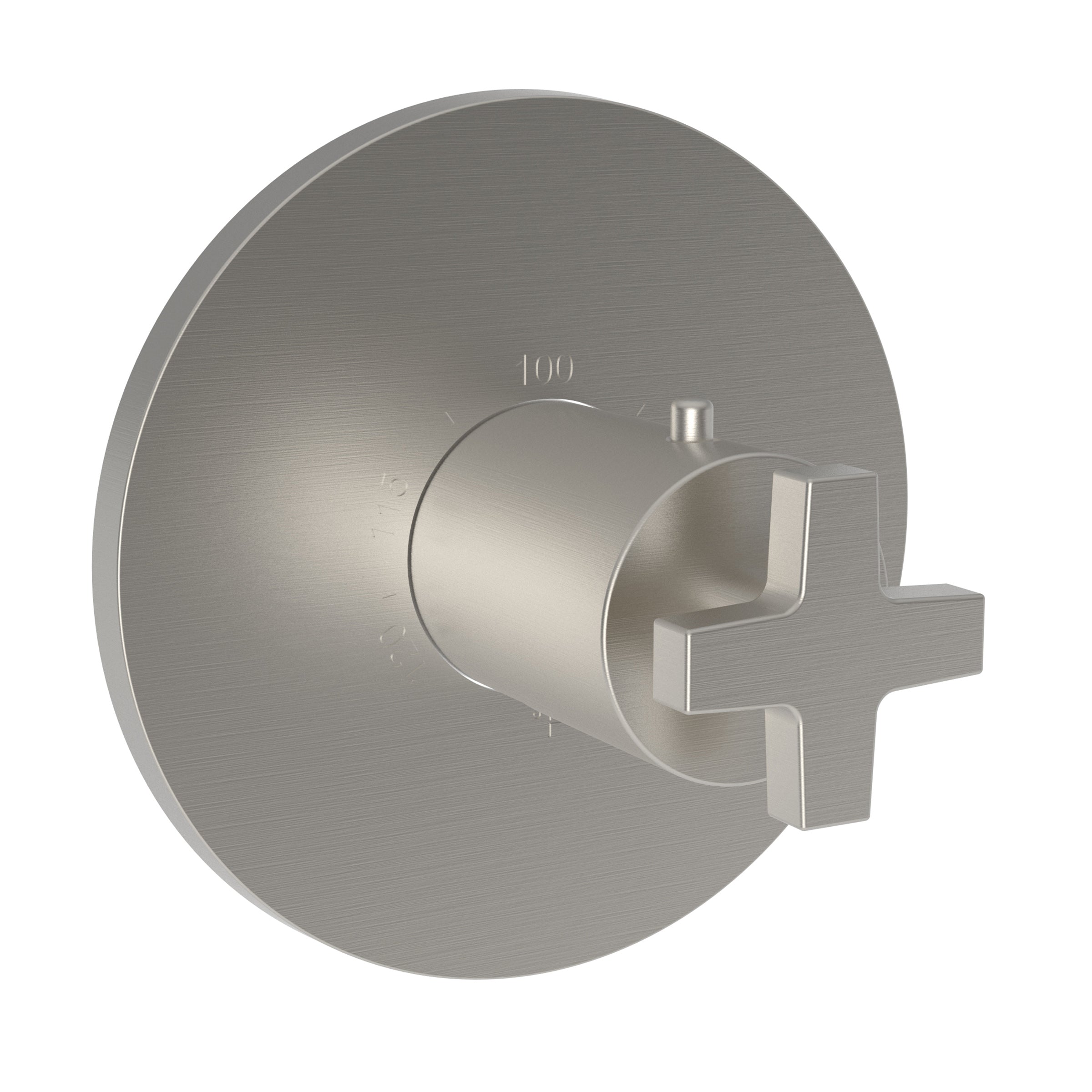 Newport Brass Dorrance 3/4" Round Thermostatic Trim Plate with Handle