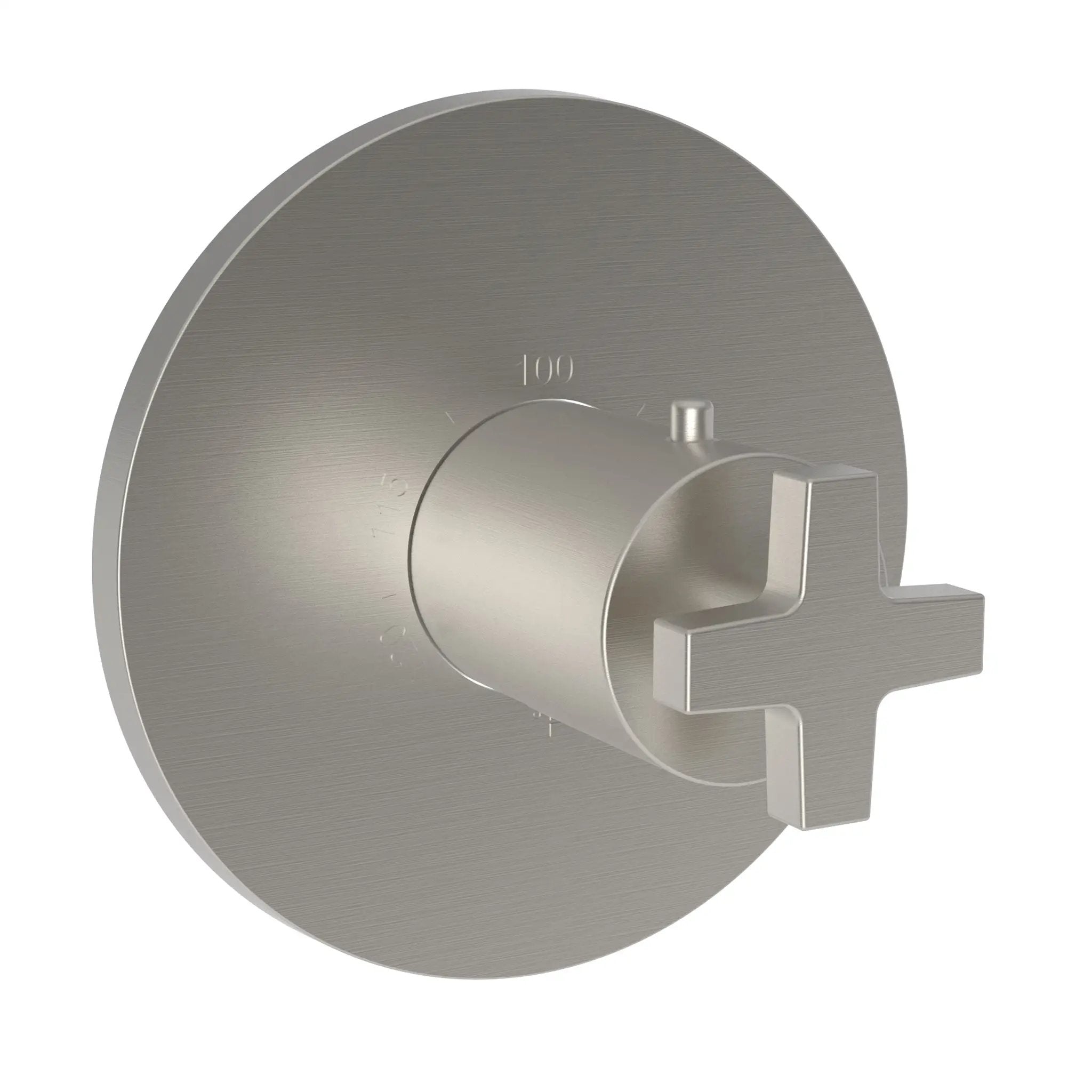 Newport Brass Dorrance 3/4" Round Thermostatic Trim Plate with Handle by Newport Brass
