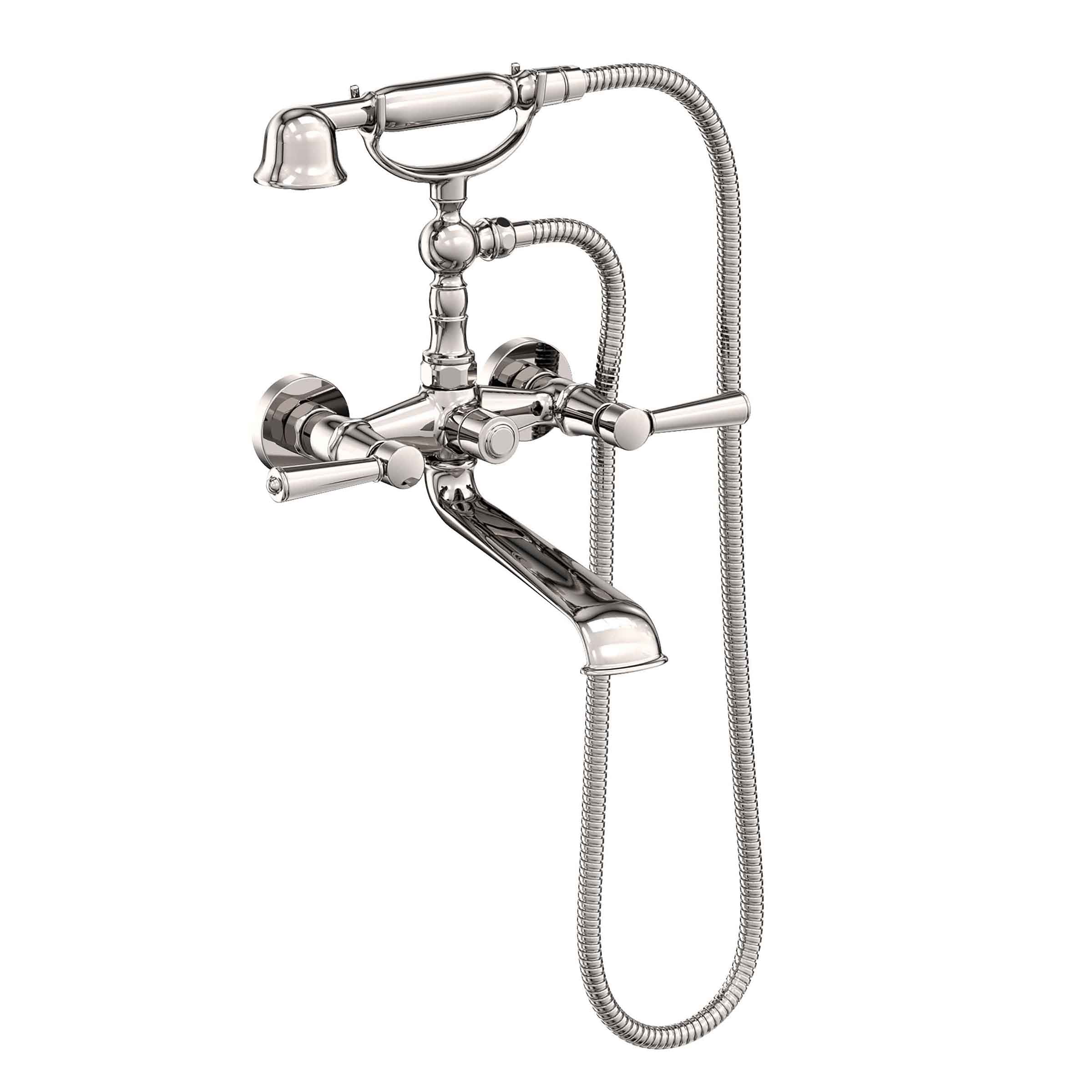 Newport Brass Metropole Exposed Tub & Hand Shower Set - Wall Mount