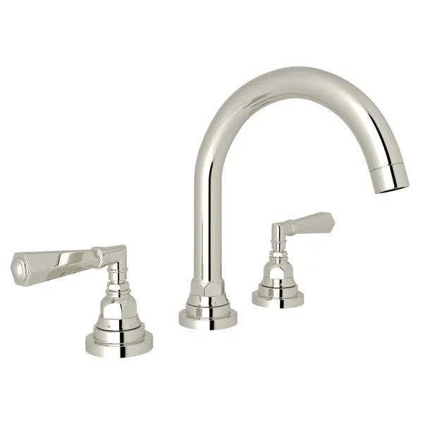 Rohl San Giovanni Widespread Lavatory Faucet with C-Spout by Rohl