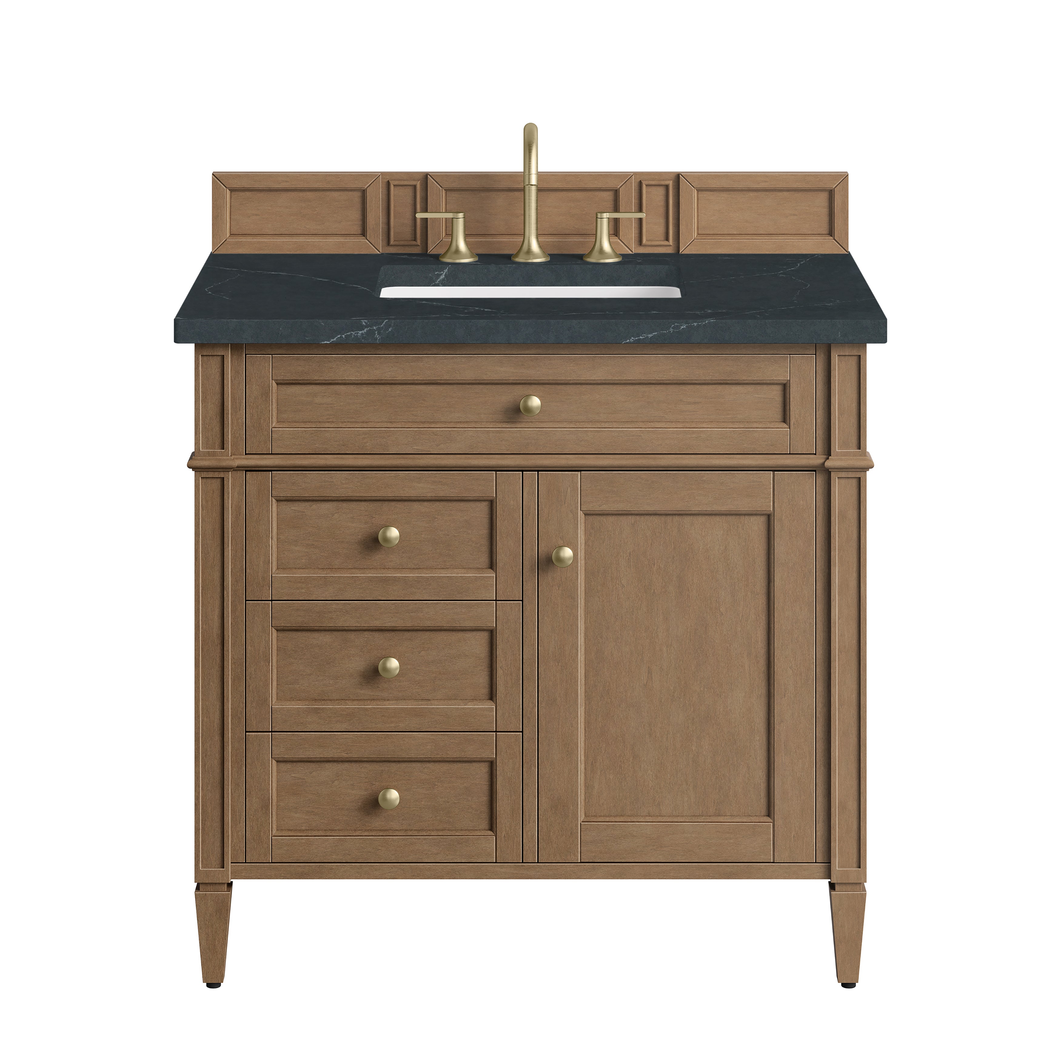 James Martin Brittany 36" Single Vanity Set - Pecan by James Martin Vanities