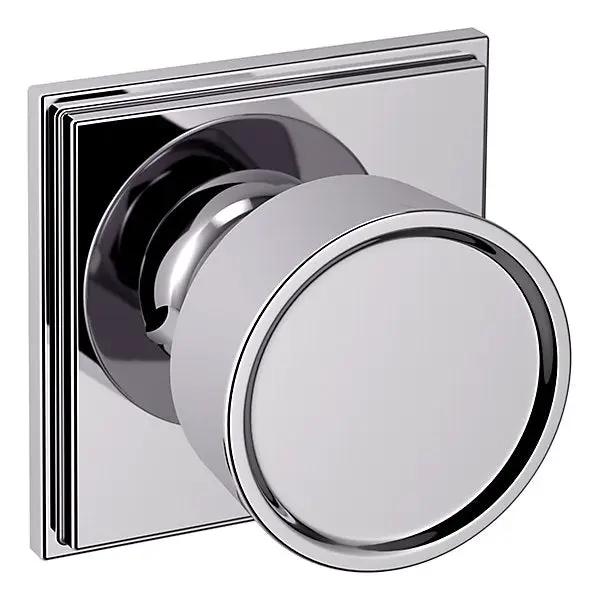 Baldwin Hollywood Hills Knob with R050 Rose by Baldwin