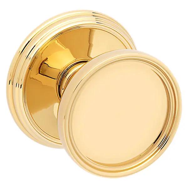 Baldwin Tulip Knob with 5078 Rose by Baldwin