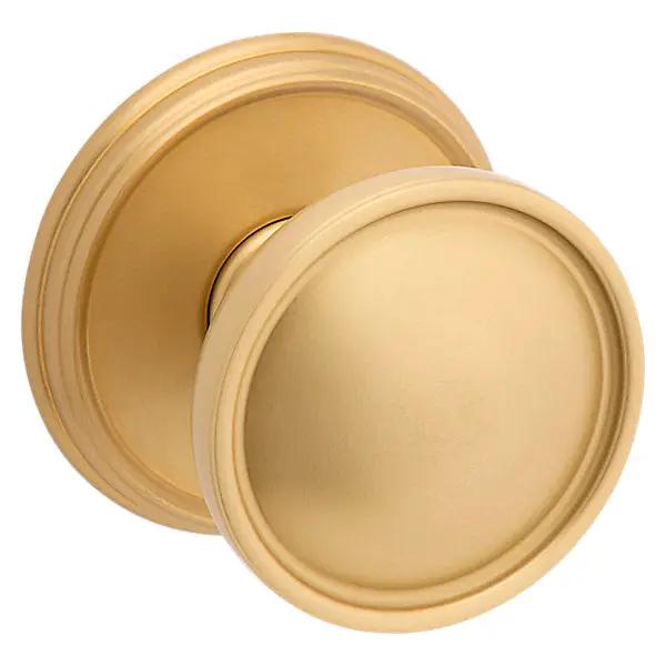 Baldwin Tulip Knob with 5078 Rose by Baldwin
