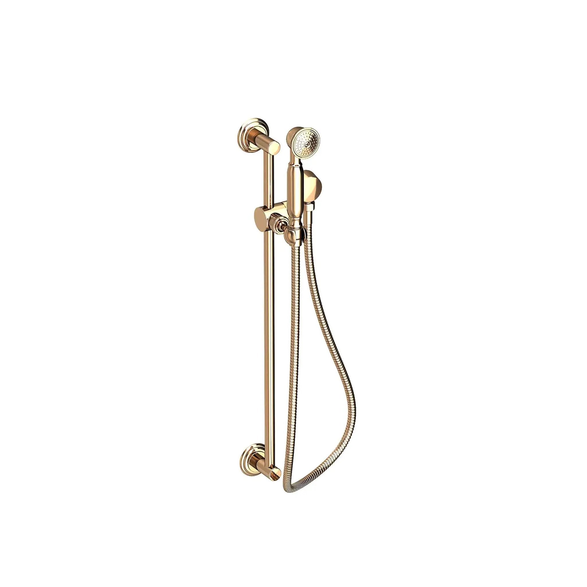 Newport Brass Tub & Shower Slide Bar with Single Function Hand Shower Set by Newport Brass