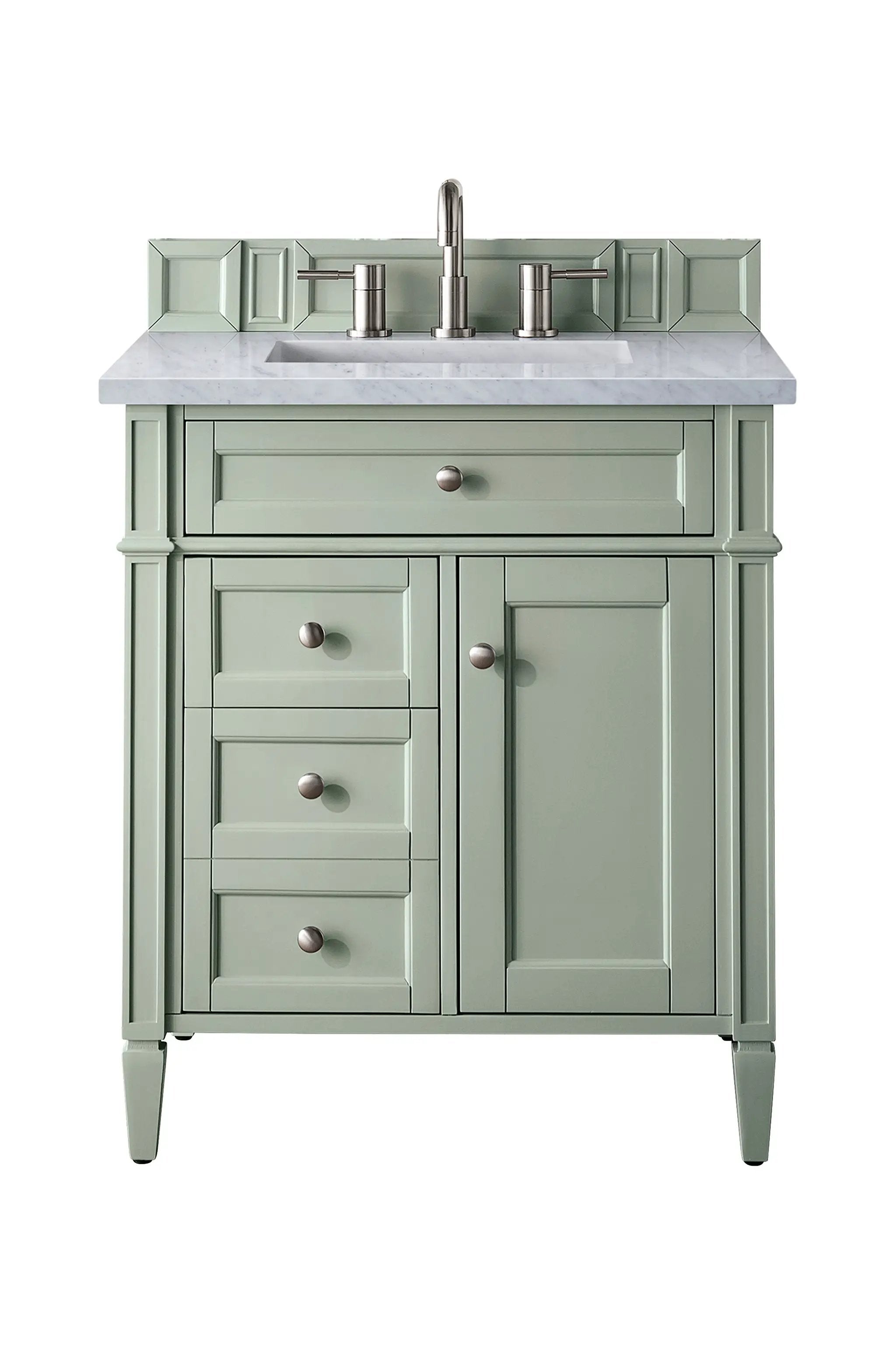James Martin Brittany 30" Single Vanity Set - Sage Green by James Martin Vanities