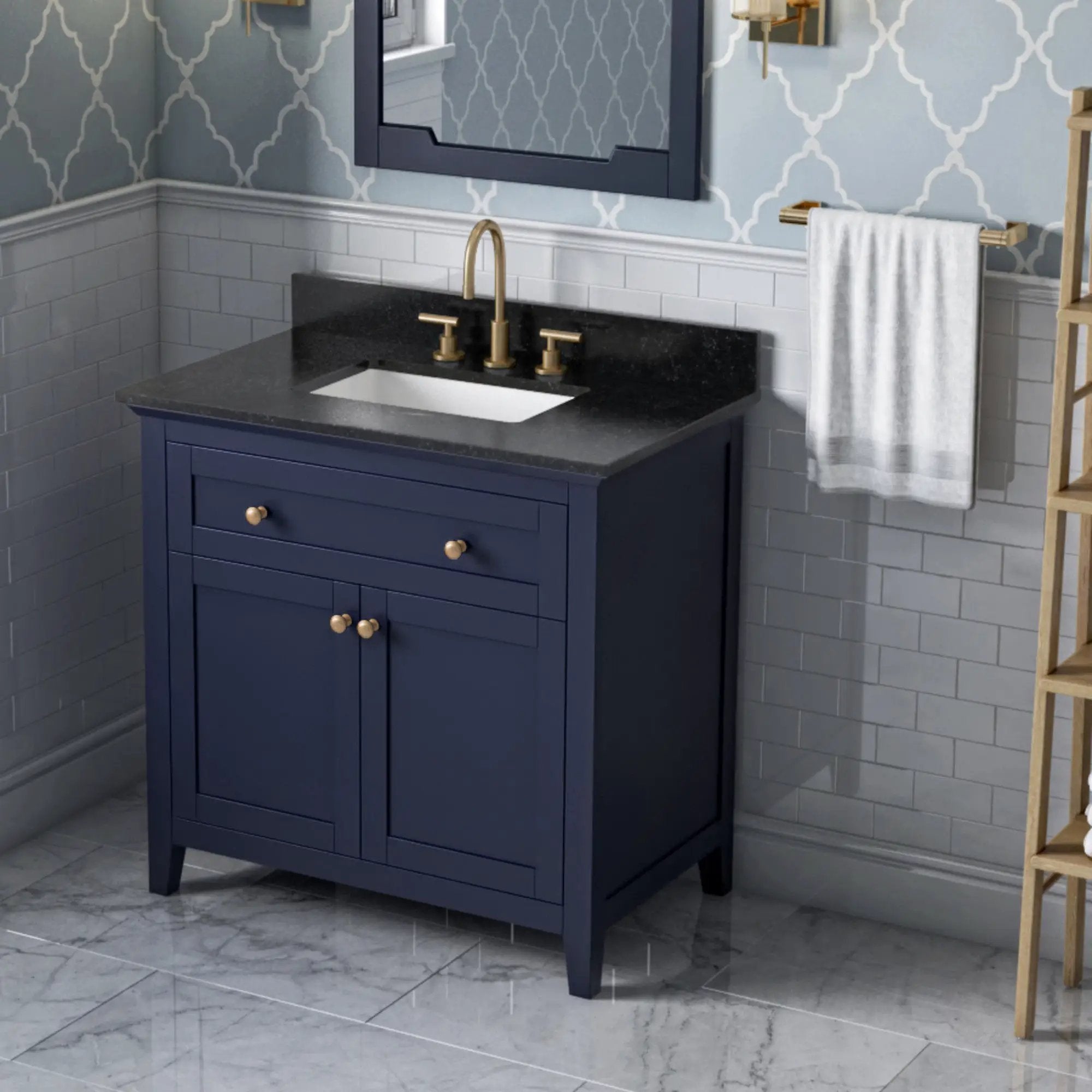 Jeffrey Alexander 36" Chatham Vanity Set by Jeffrey Alexander