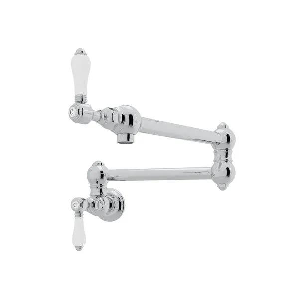 polished chrome pot filler