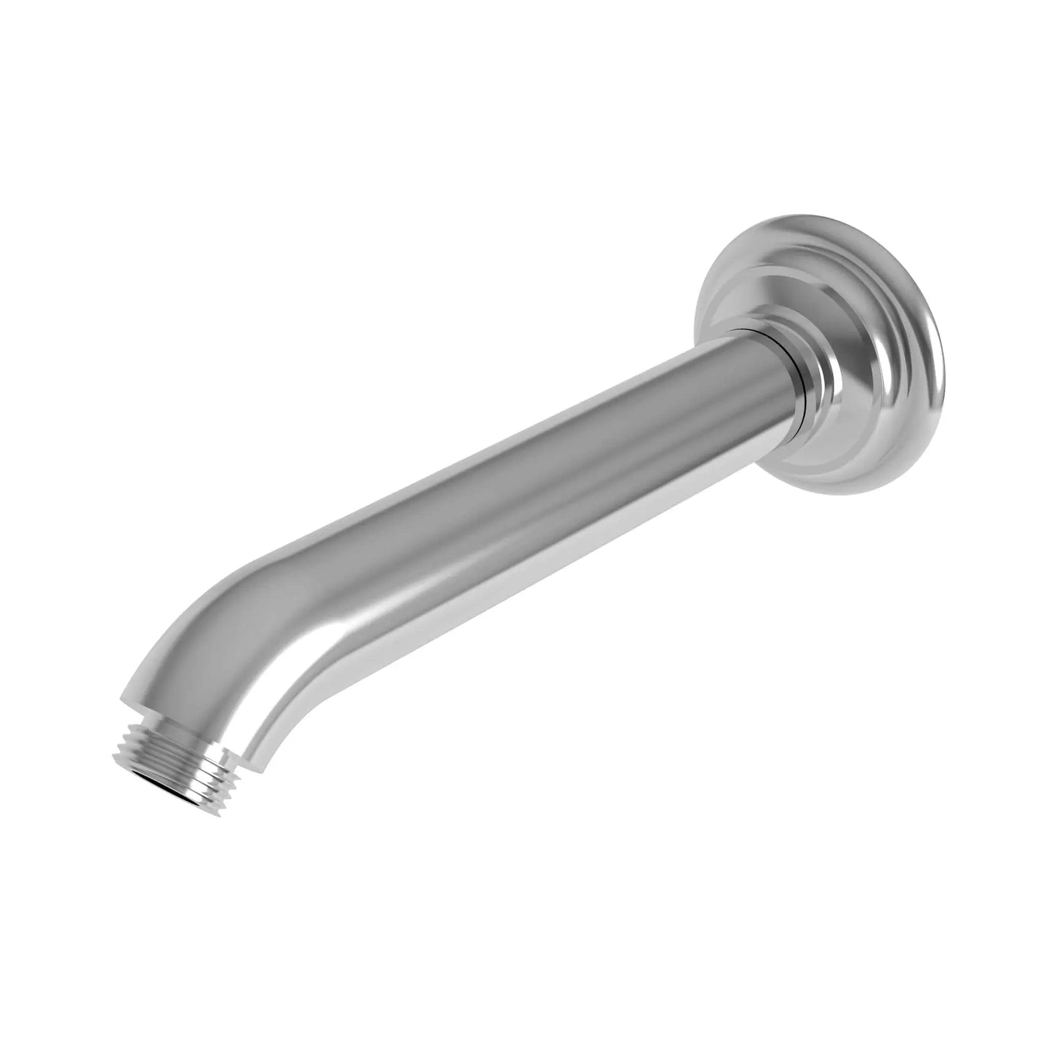 polished chrome shower arm