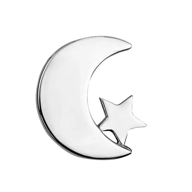 Lisa Jarvis Sleepy Moon Knob by Lisa Jarvis