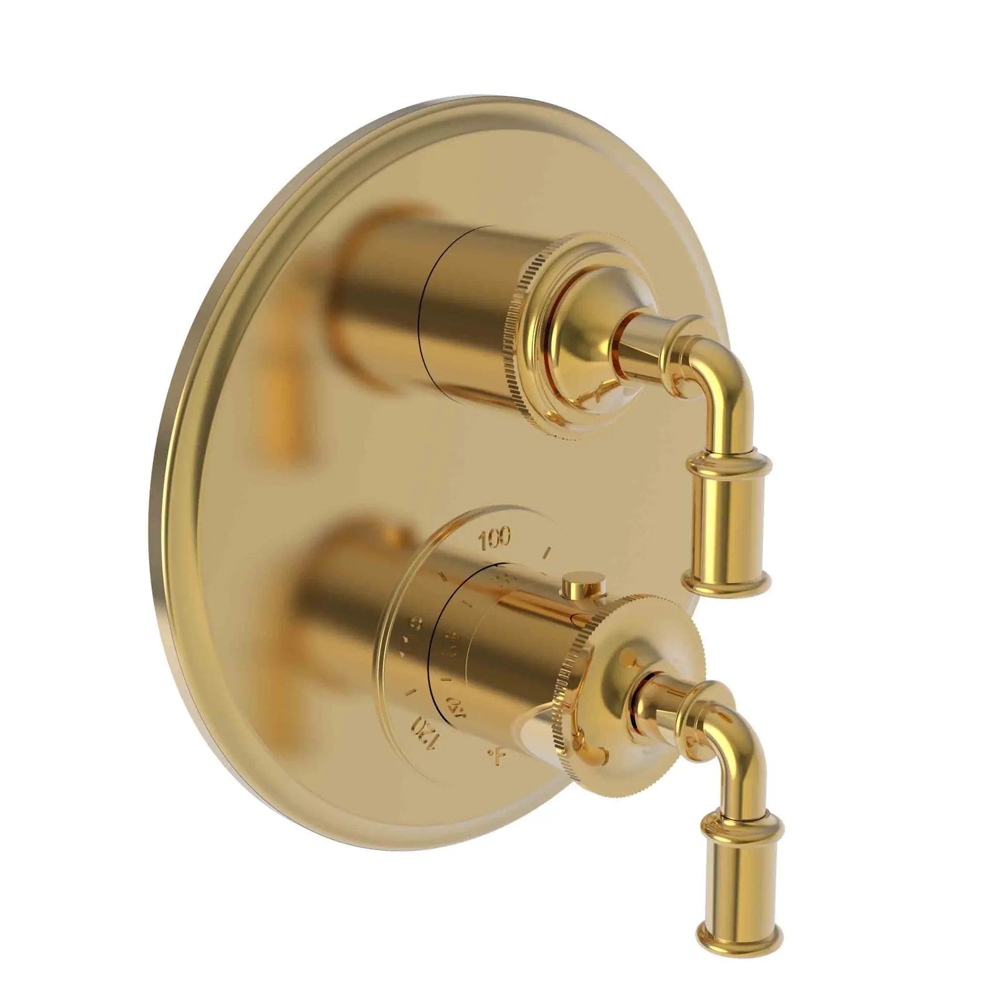 Newport Brass Taft 1/2" Round Thermostatic Trim Plate with Handle by Newport Brass