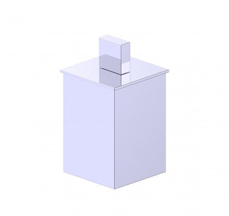 polished chrome cotton ball