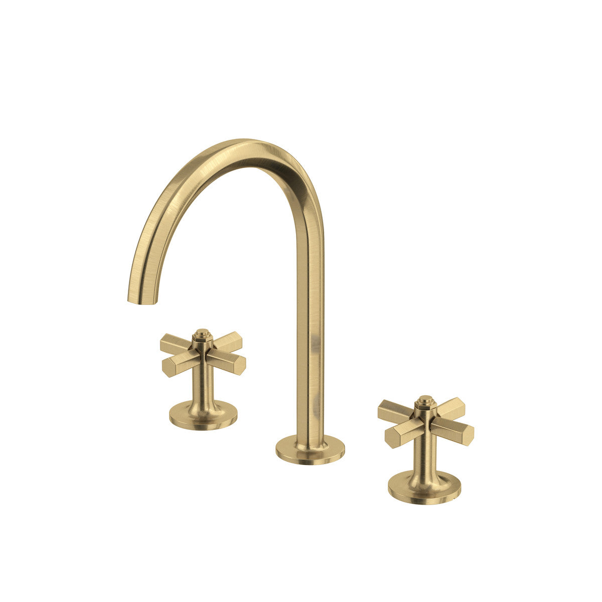 Rohl Modelle Widespread Lavatory Faucet with C-Spout