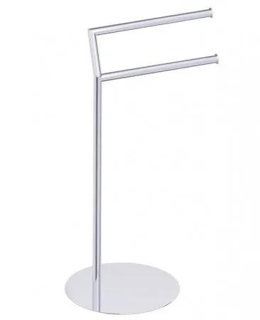 polished chrome towel rail