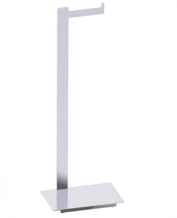 polished chrome toilet paper holder