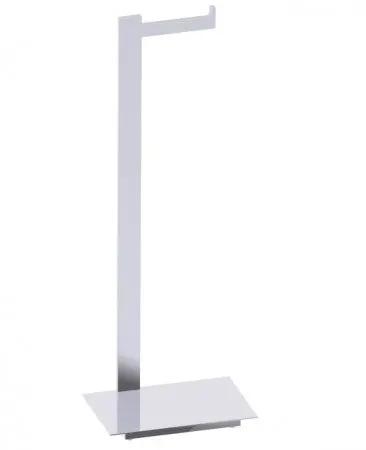polished chrome toilet paper holder
