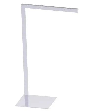 polished chrome towel rail