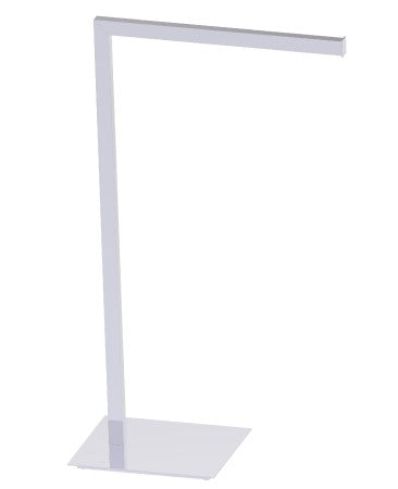 polished chrome towel rail