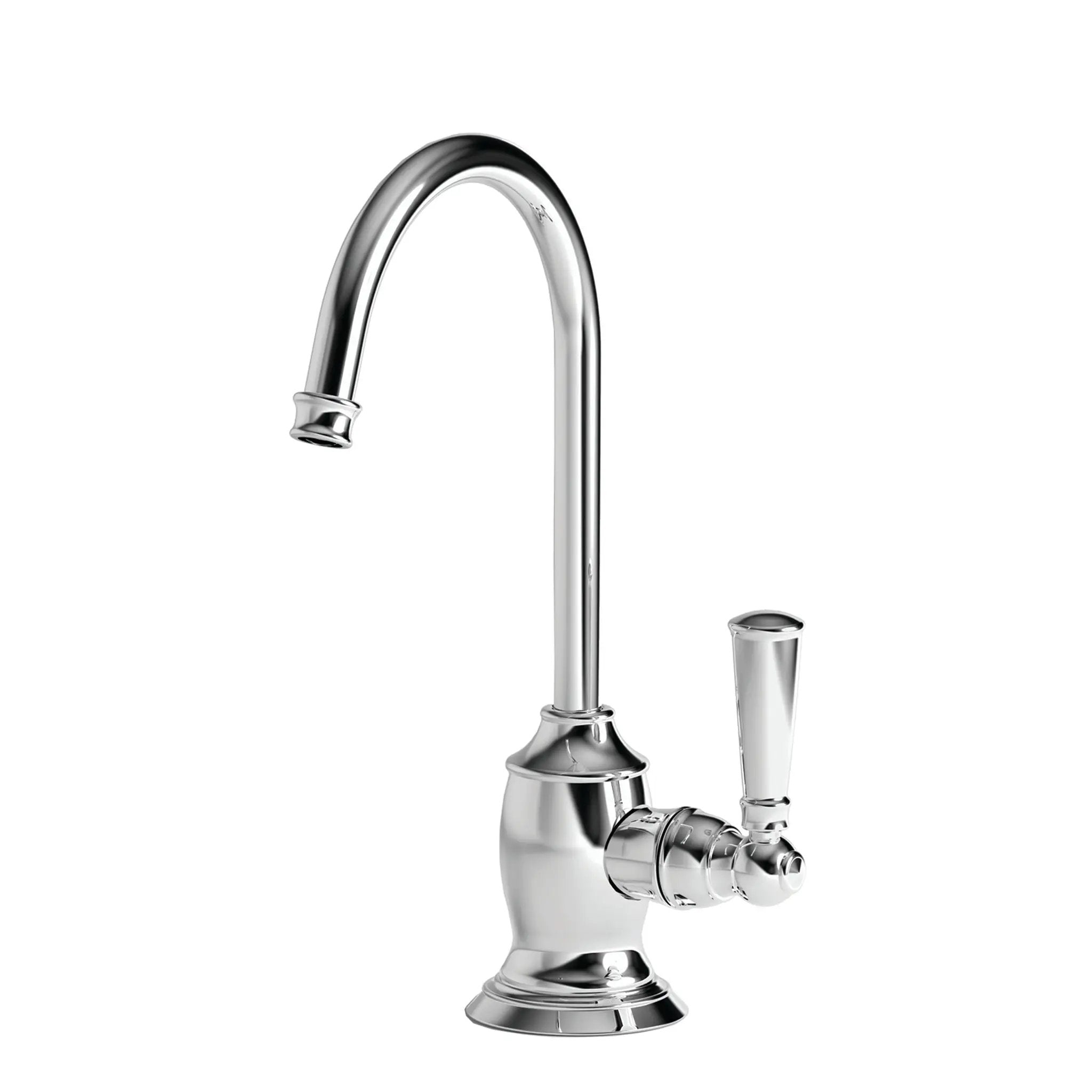 polished chrome water dispenser