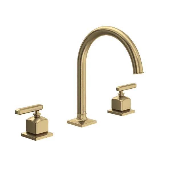 Rohl Apothecary Widespread Lavatory Faucet with C-Spout by Rohl