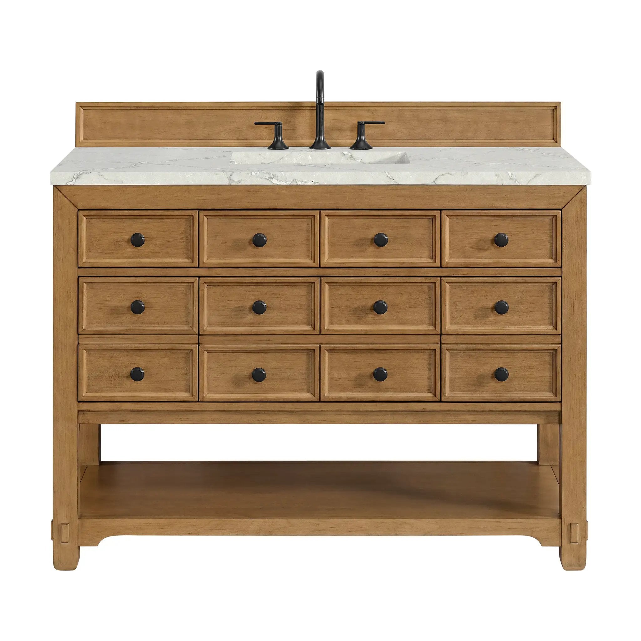 James Martin Malibu 48" Single Vanity Set - Amber Birch by James Martin Vanities