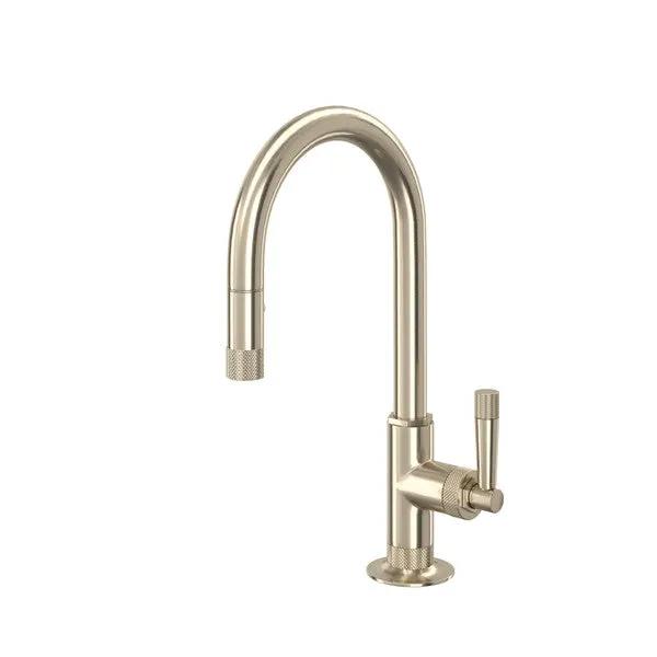 Rohl Graceline Pull-Down Bar/Food Prep Kitchen Faucet with C-Spout by Rohl