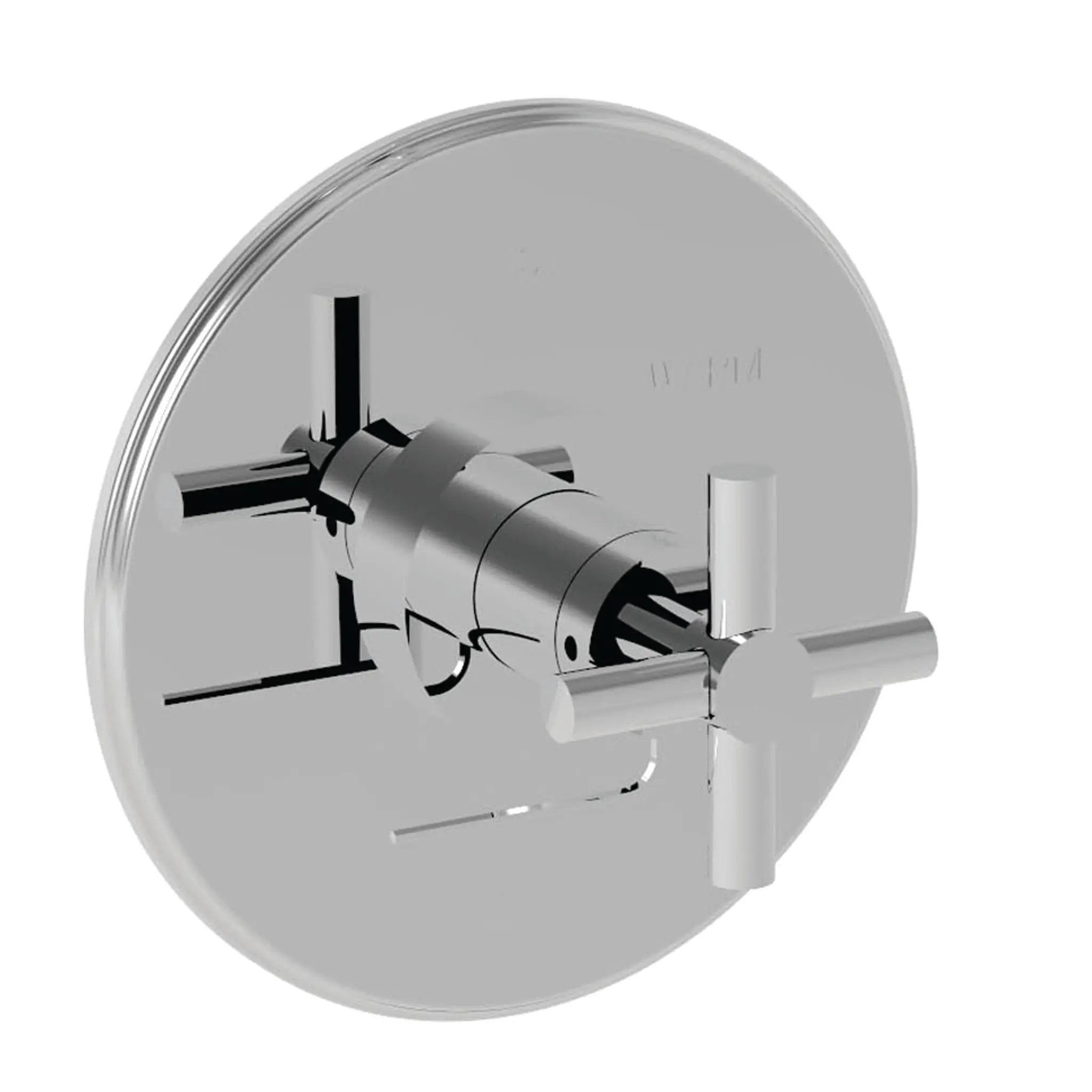 polished chrome trim plate