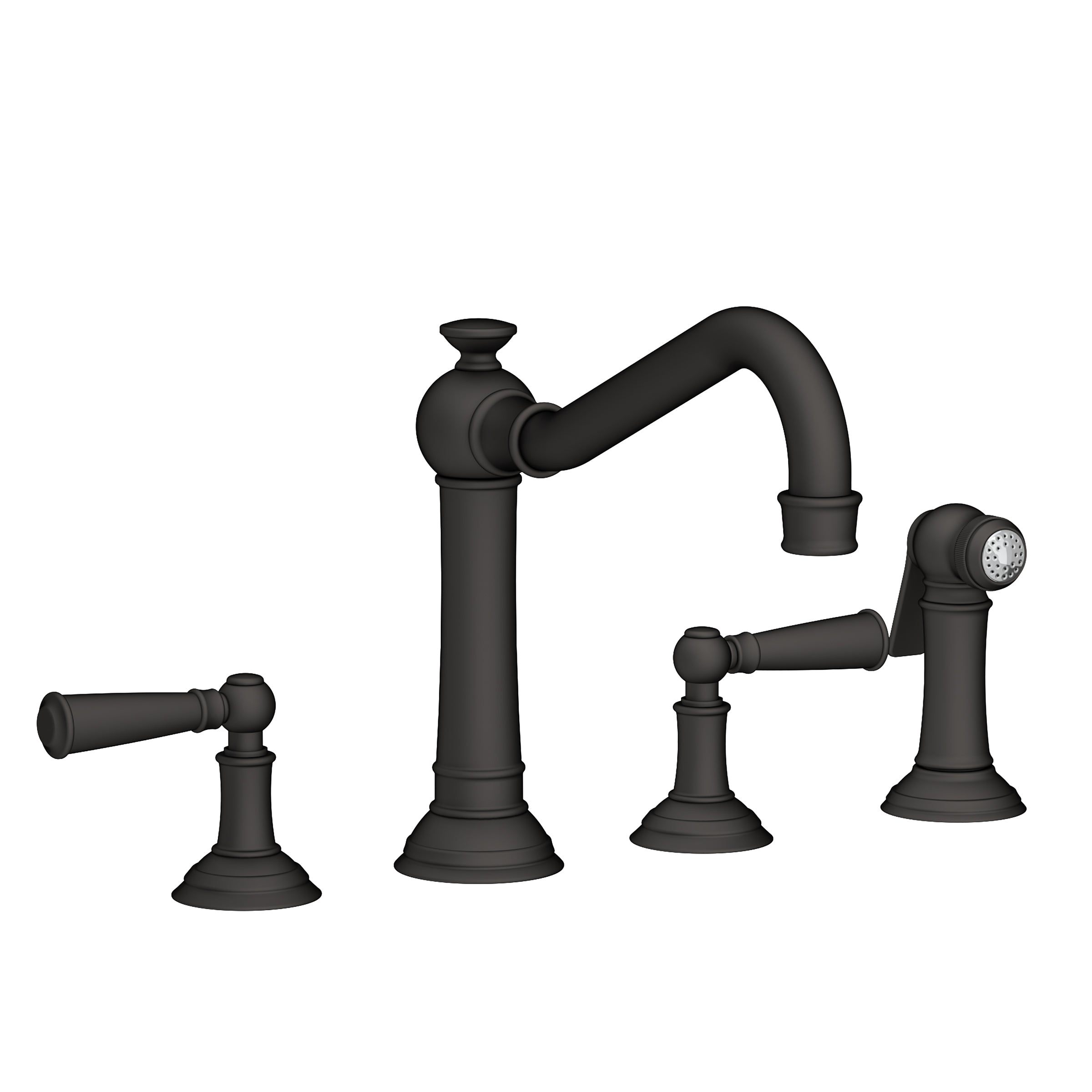 Newport Brass Jacobean Kitchen Faucet with Side Spray