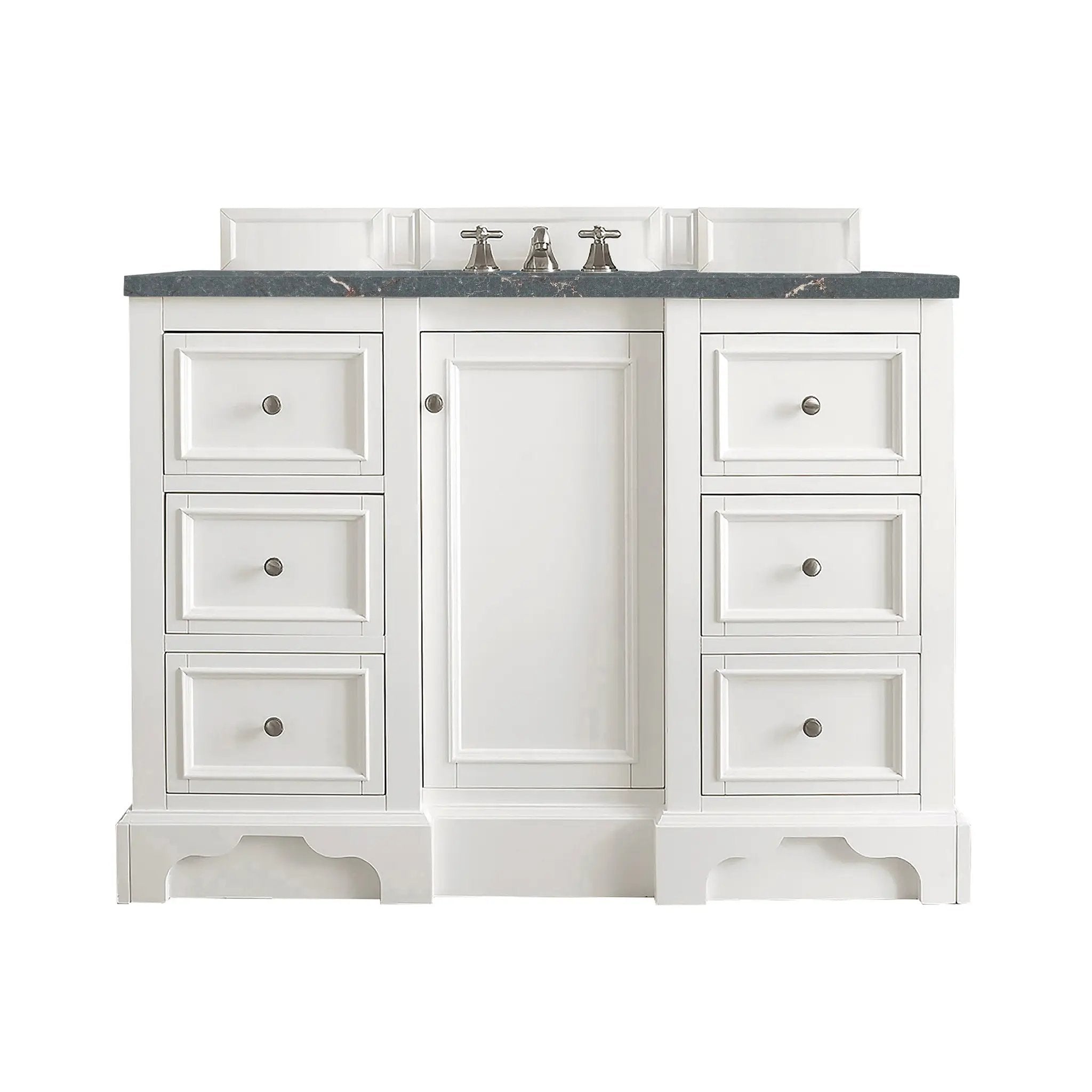 James Martin De Soto 48" Single Vanity Set - Bright White by James Martin Vanities