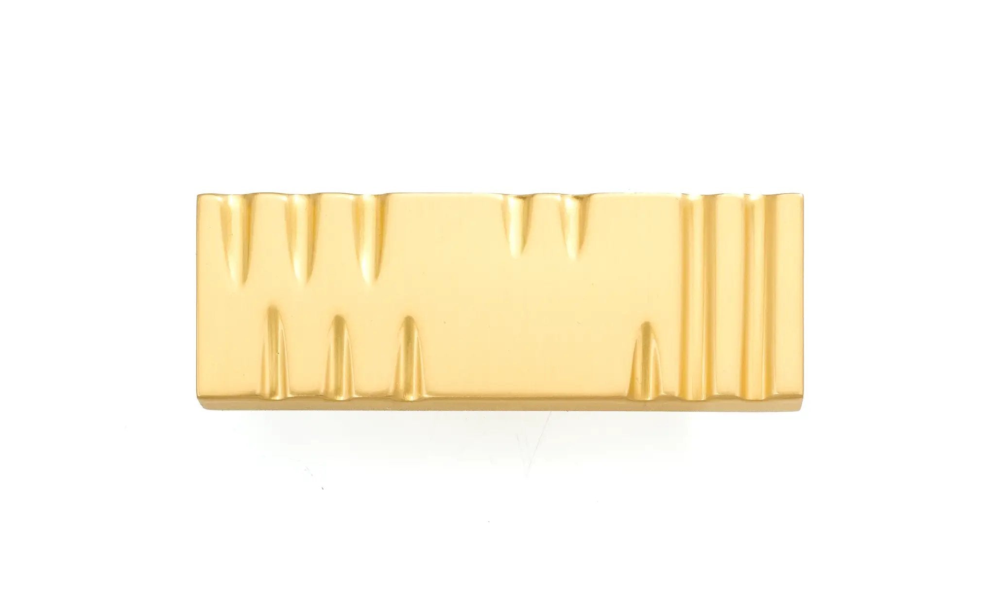satin brass knob