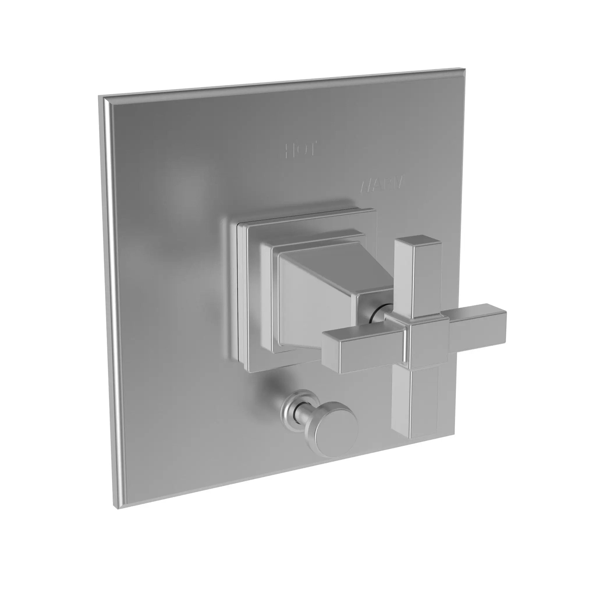 Newport Brass Malvina Balanced Pressure Tub & Shower Diverter Plate with Handle by Newport Brass