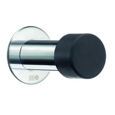 polished stainless steel door stop