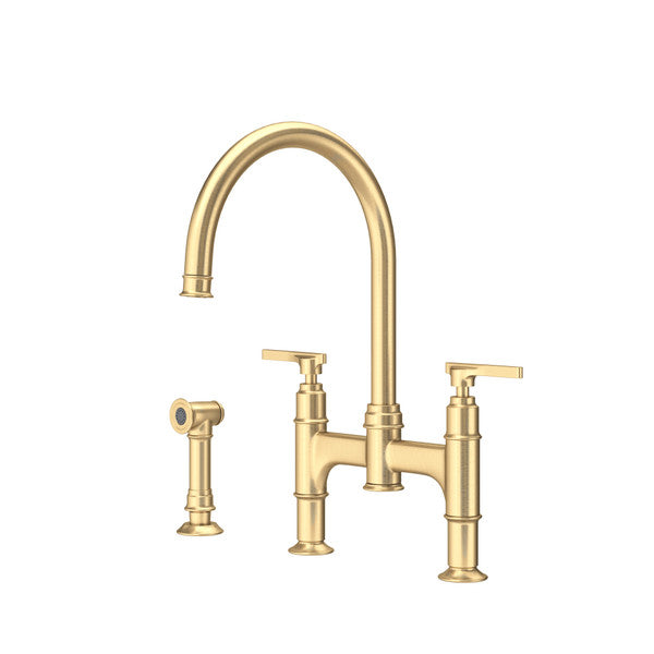 Rohl Southbank Bridge Kitchen Faucet with Side Spray