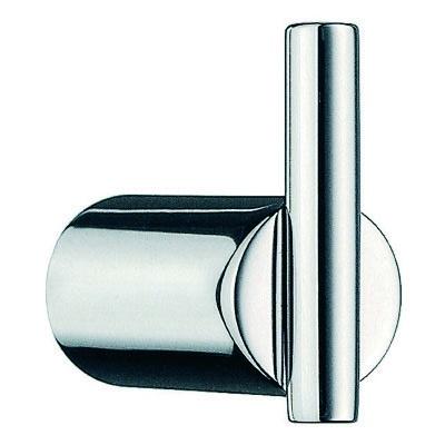 chromed stainless steel single hook