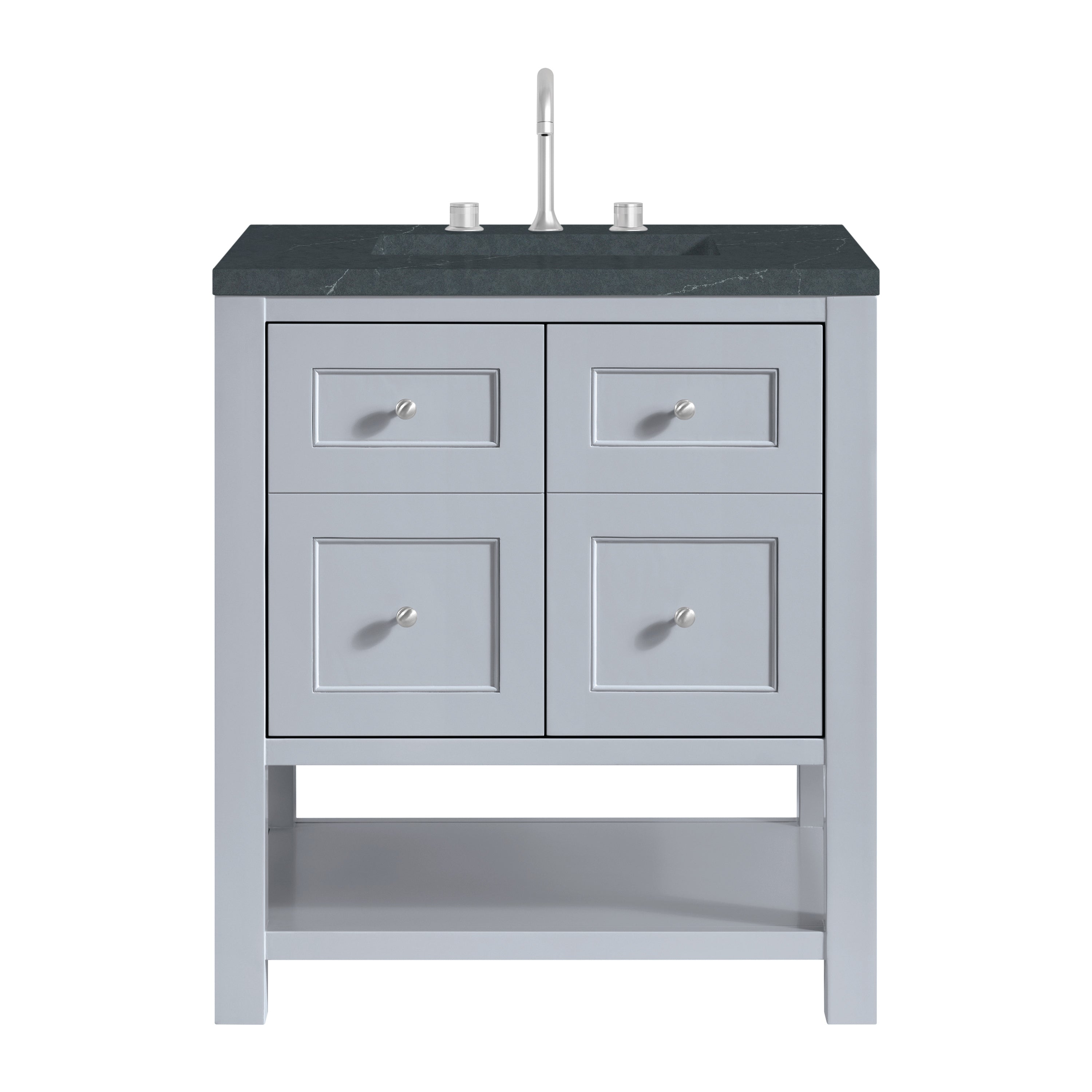 James Martin Breckenridge 30" Single Vanity Set - Serenity Blue by James Martin Vanities